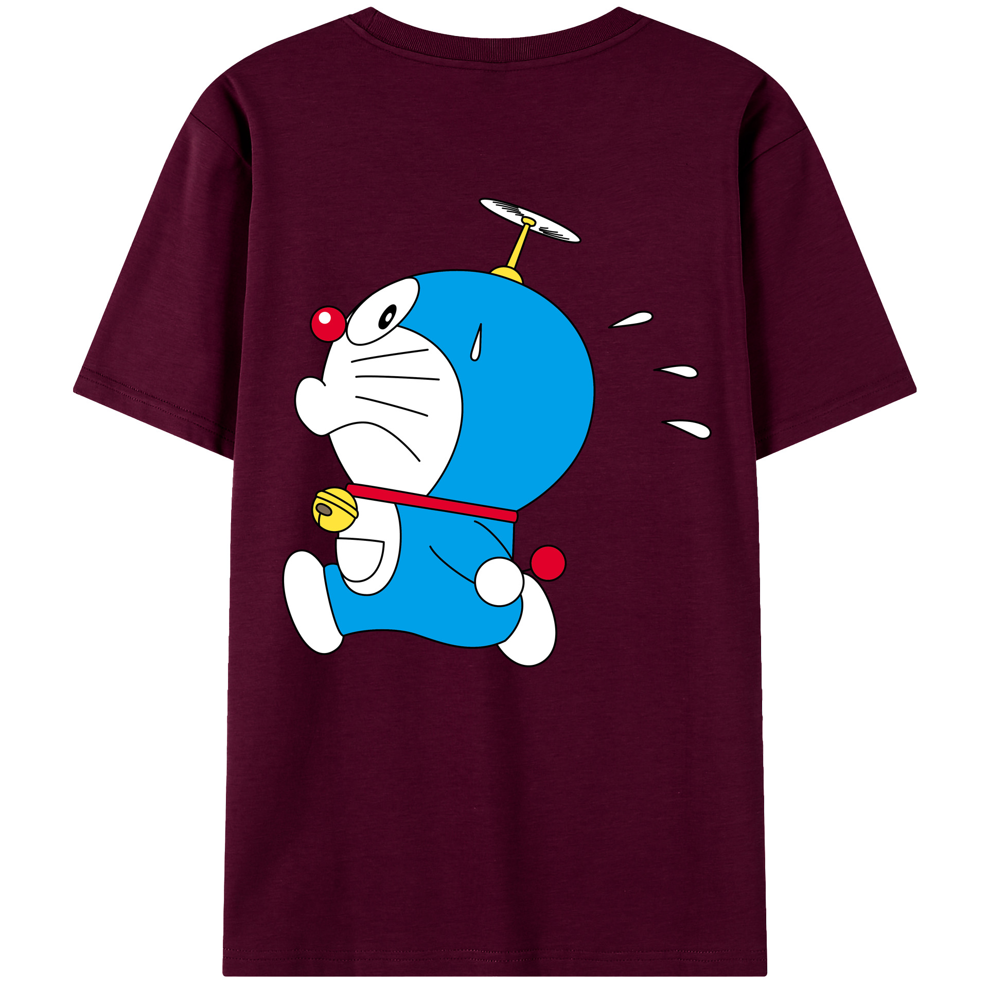 （画像用） ドラえもん Doraemon レディース半袖Tシャツ(バックプリント)